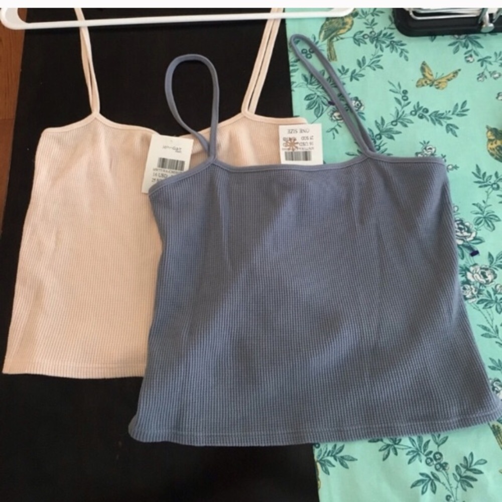 BNWT brandy  thermal faye tanks (2) SOLD